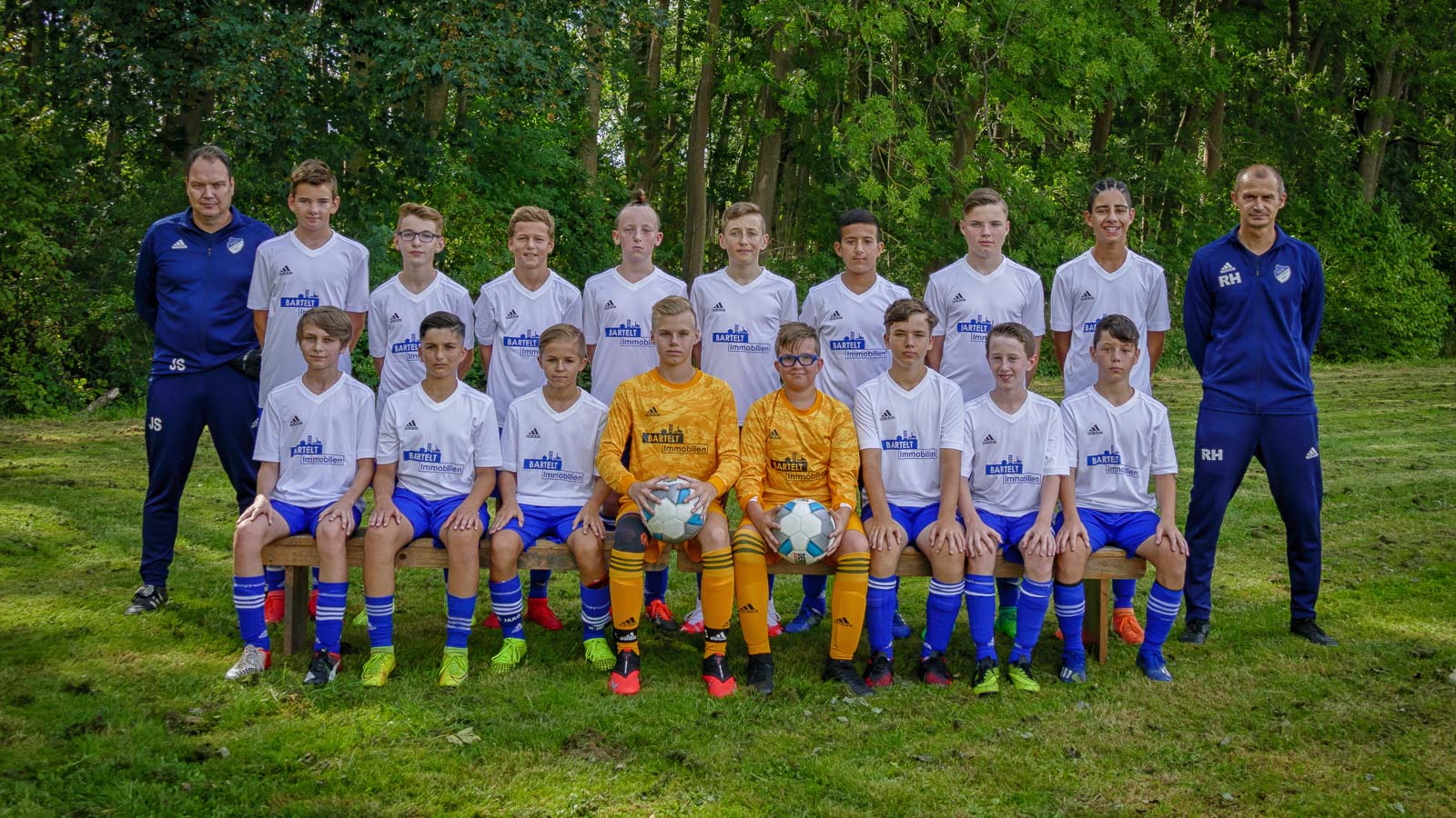 Mannschaftsfoto U14 Saison 2020/2021