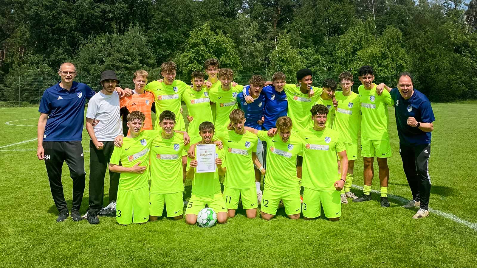 Meister und Aufsteiger 2023/2024